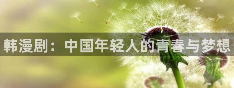 香蕉文化漫画破解版：韩漫剧：中国年轻人的青春与梦想
